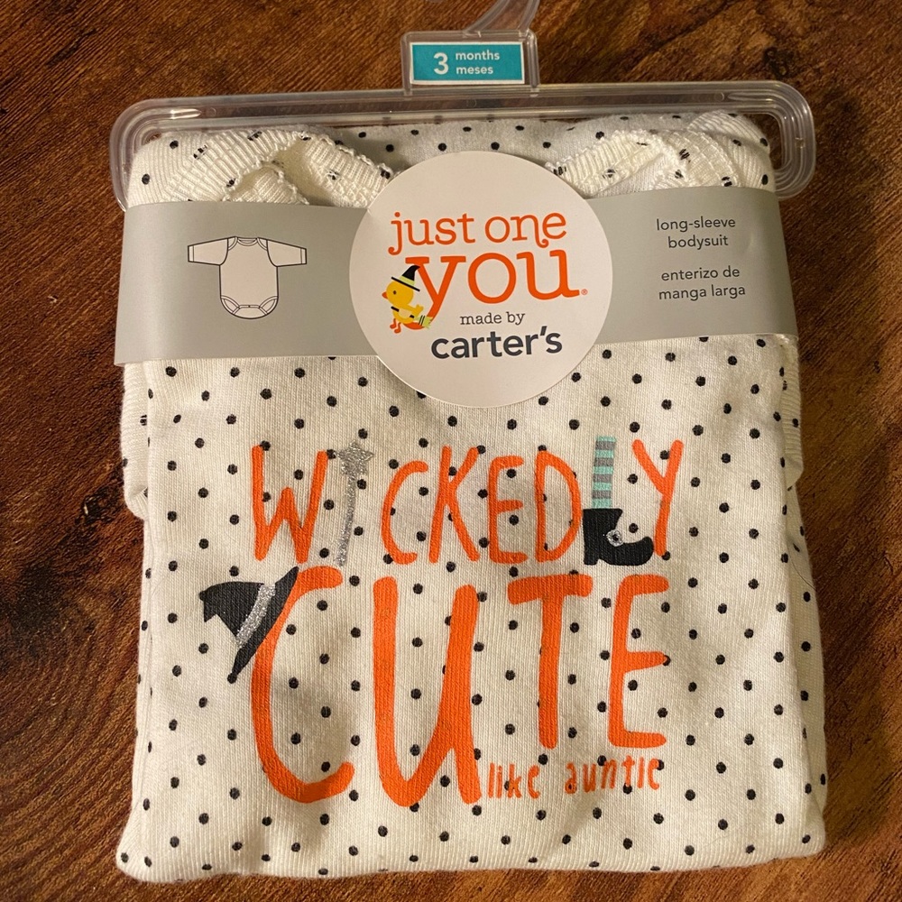 Halloween Longsleeve Onesie 3mo